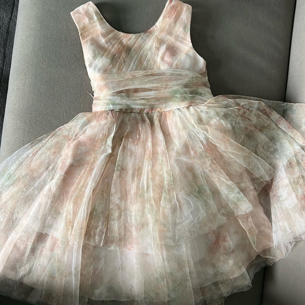 Jenny Yoo watercolor tulle dress